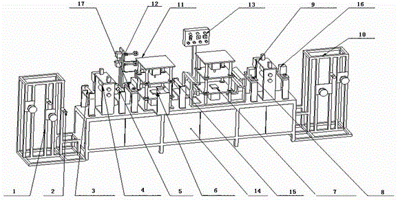 Full-automatic tab forming machine