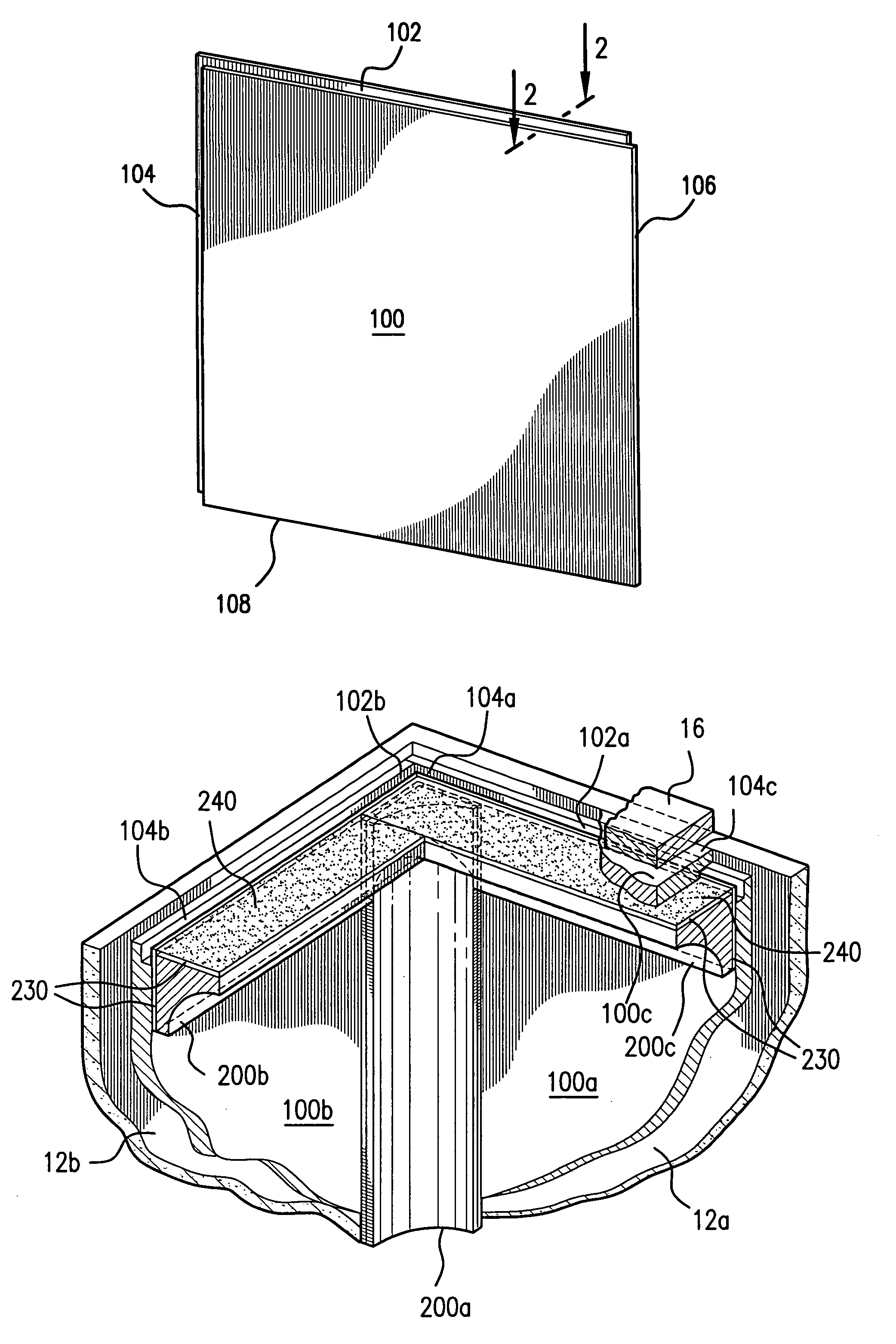 Radiation shielding panel construction system and panels therefore