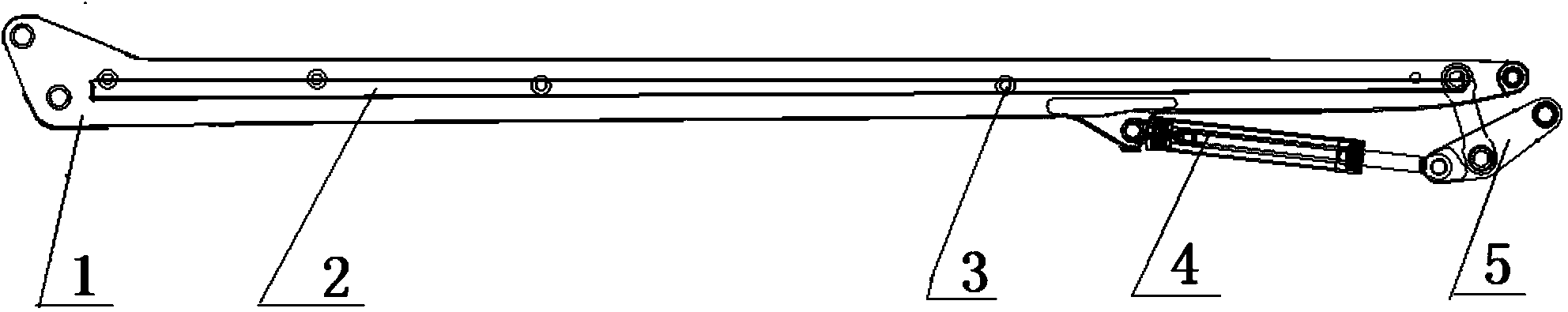 Composite joint for concrete pump truck boom