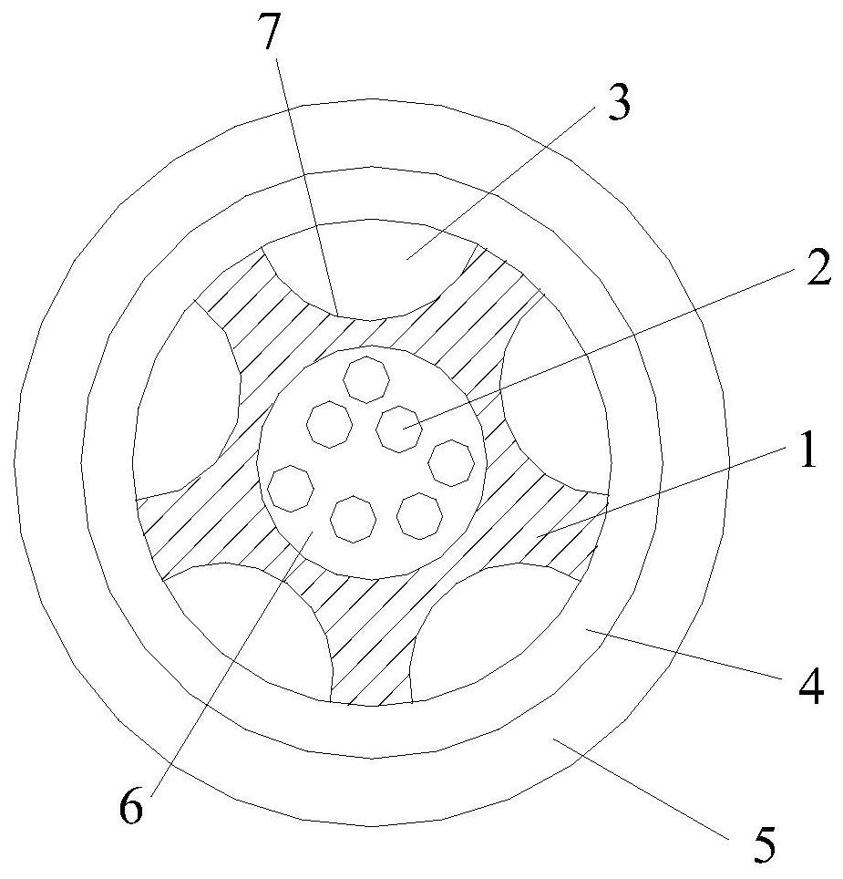 Wheel hub type armored optical cable