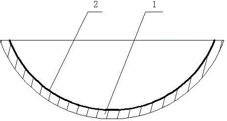 Metal non-stick pan and method for manufacturing same