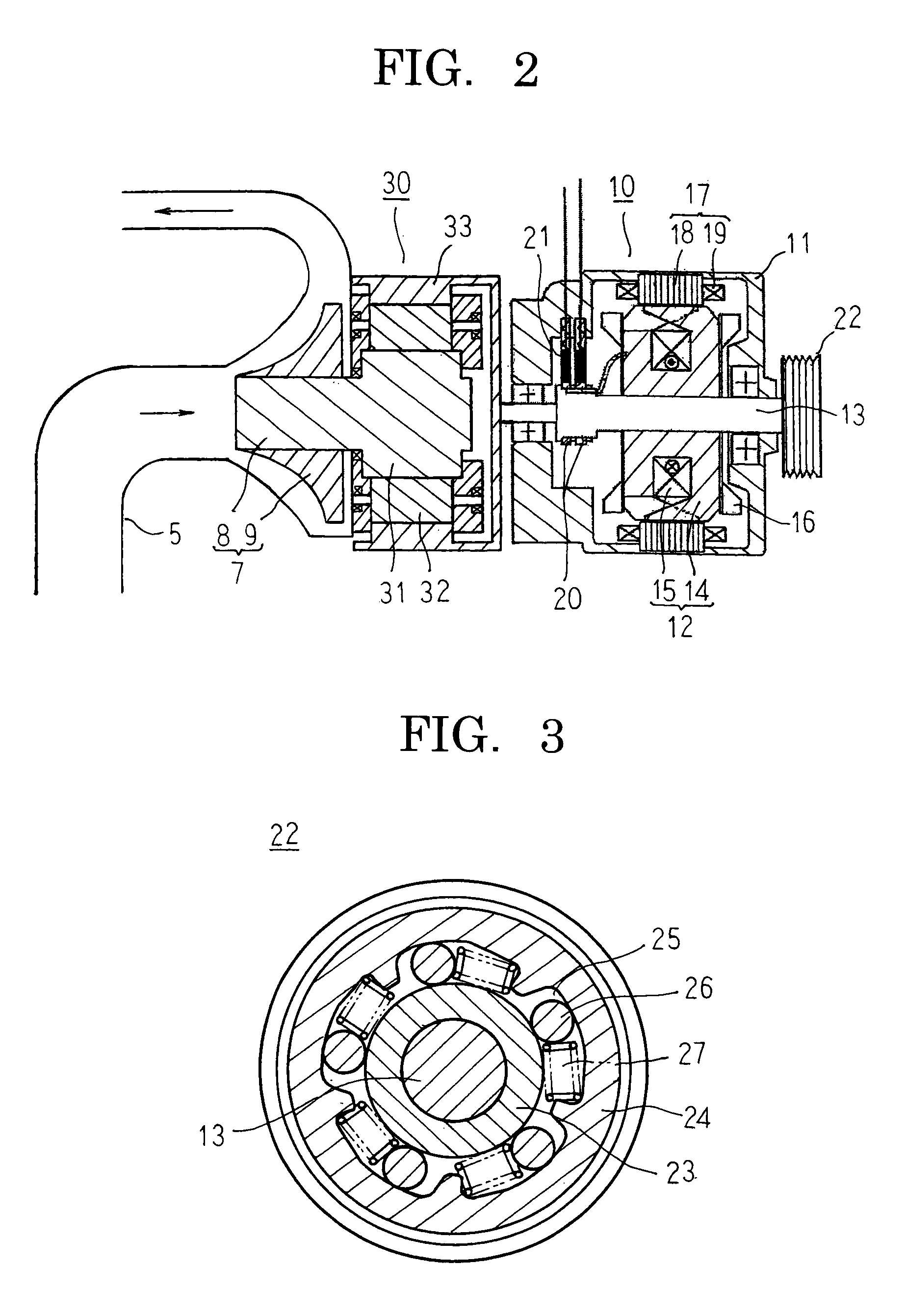 Automotive supercharging apparatus