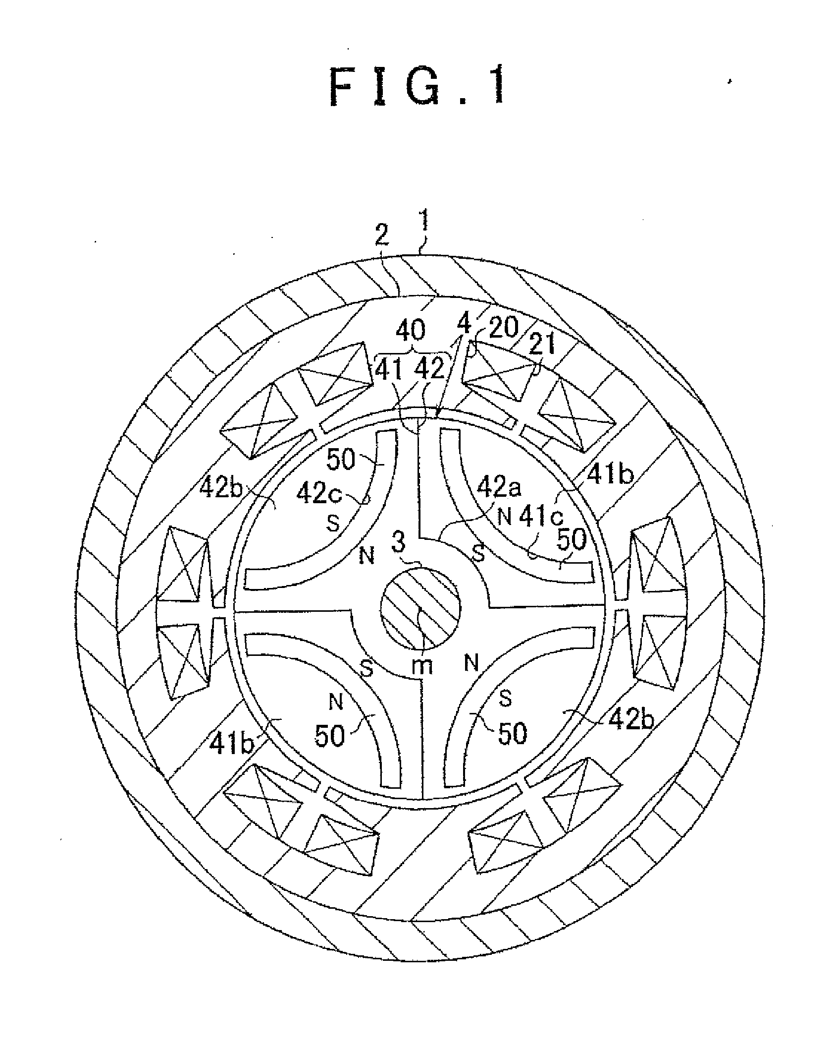 Magnet-embedded rotor, method for manufacturing magnet-embedded rotor, and orientation and magnetization device