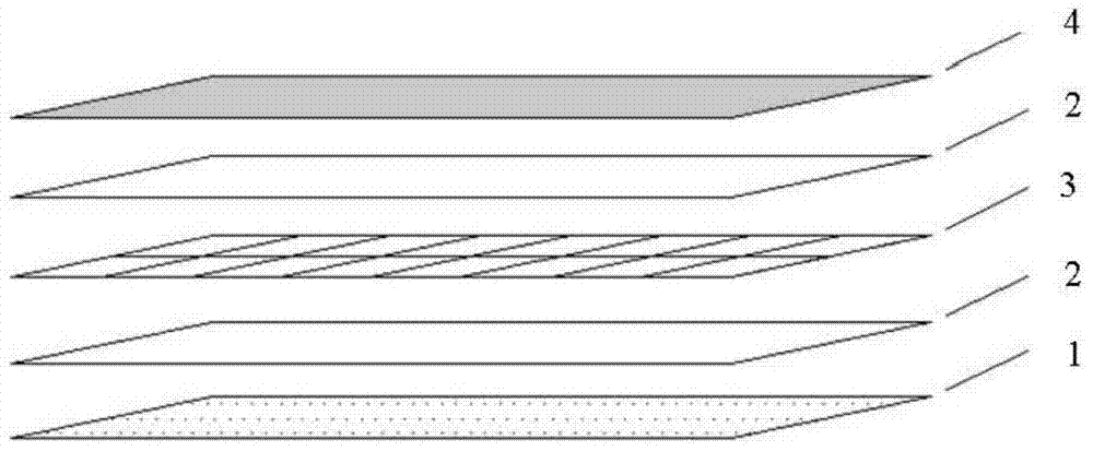 Light solar photovoltaic power generation component and stacking method in production technology thereof