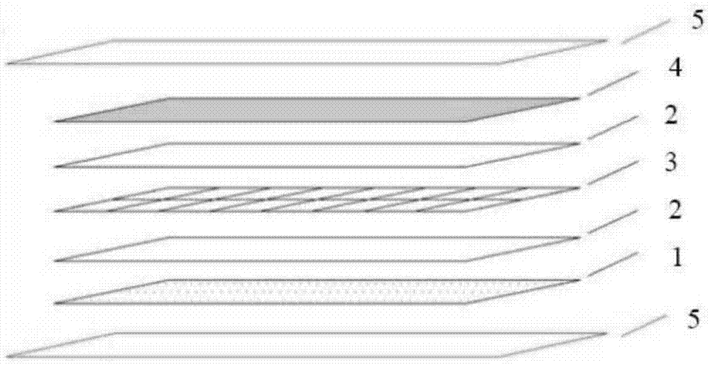 Light solar photovoltaic power generation component and stacking method in production technology thereof