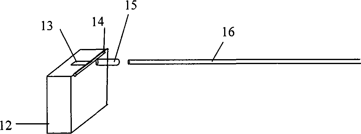 Production method for optical fiber coupling module of glow AlGaInP semiconductor laser