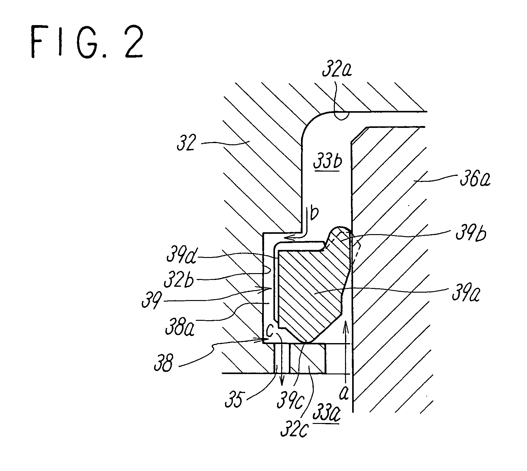 Pilot-type two-port valve