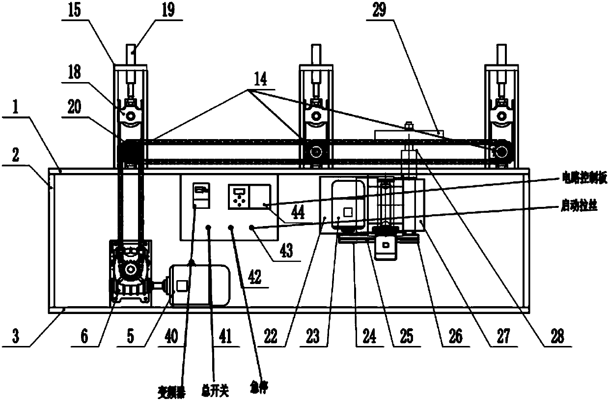 An electronically controlled and adjustable wire drawing machine and wire drawing process for the surface drawing of automobile step bars