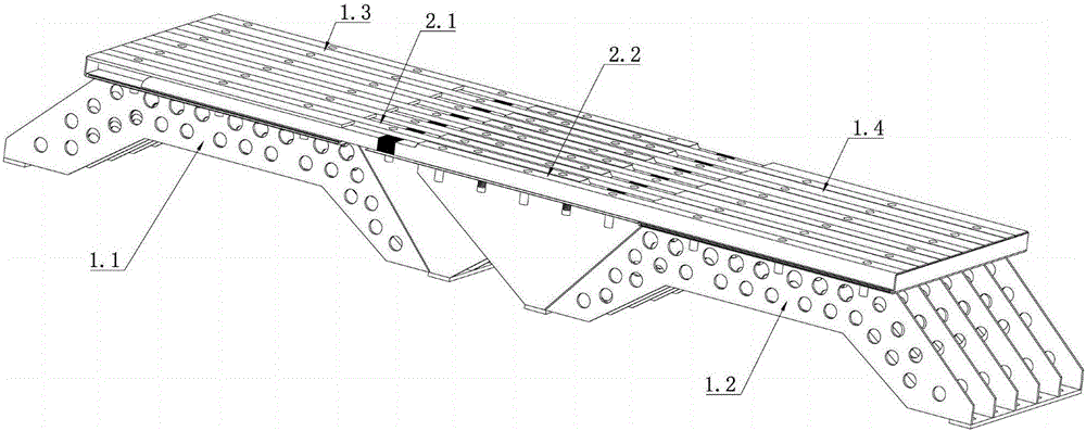 Seamless long-span multidirectional shift comb plate bridge expansion device