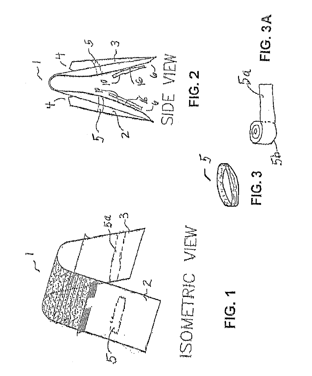 Disposable finger tongs for handling a food product