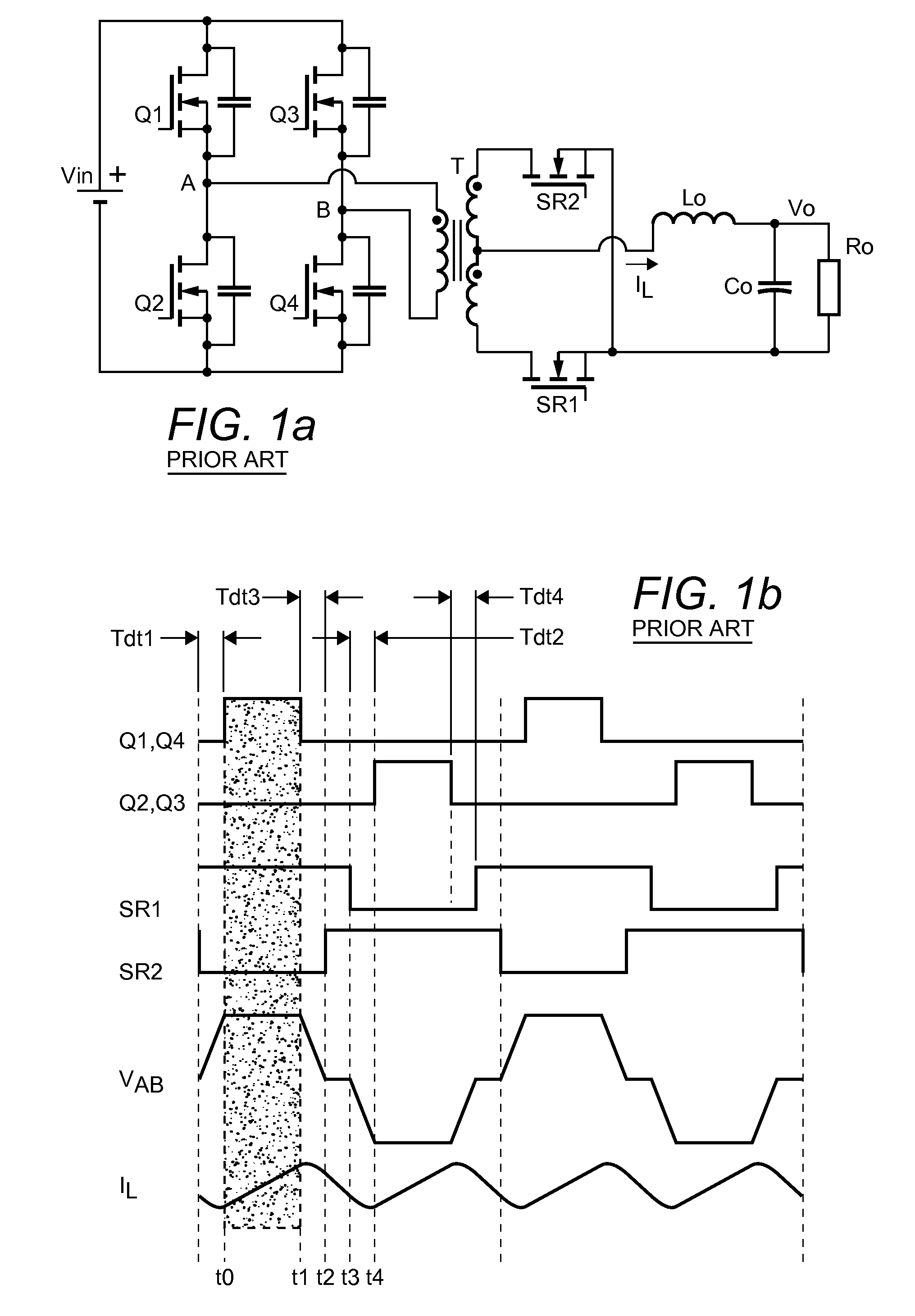 Adaptive dead time control scheme for switch mode power converter with synchronous rectifiers topology