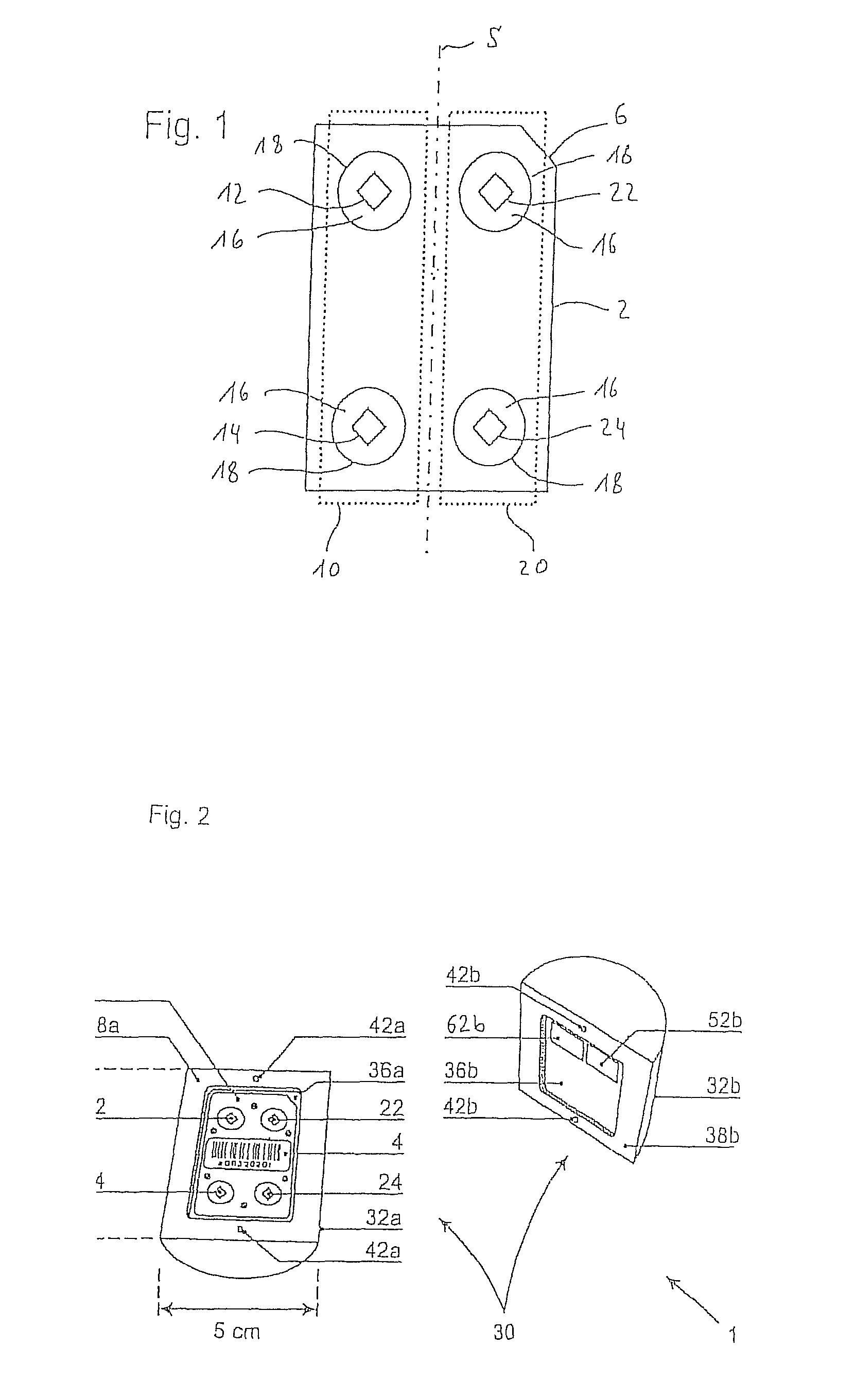 Local dosimeter for measuring the ambient equivalent dose of photon radiation, and reading method