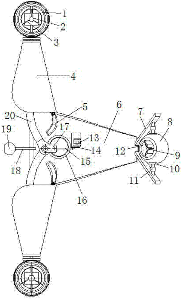 Underwater-air dual-purpose unmanned aerial vehicle