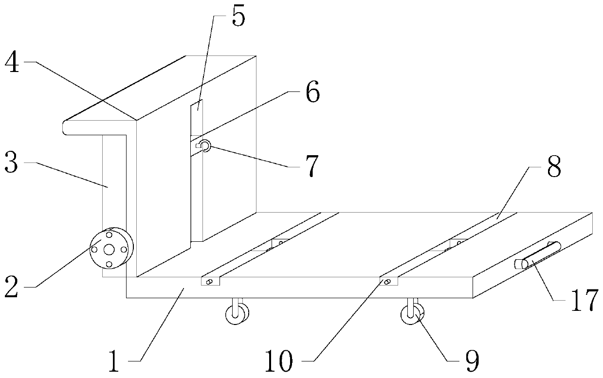 Material conveying device for building construction