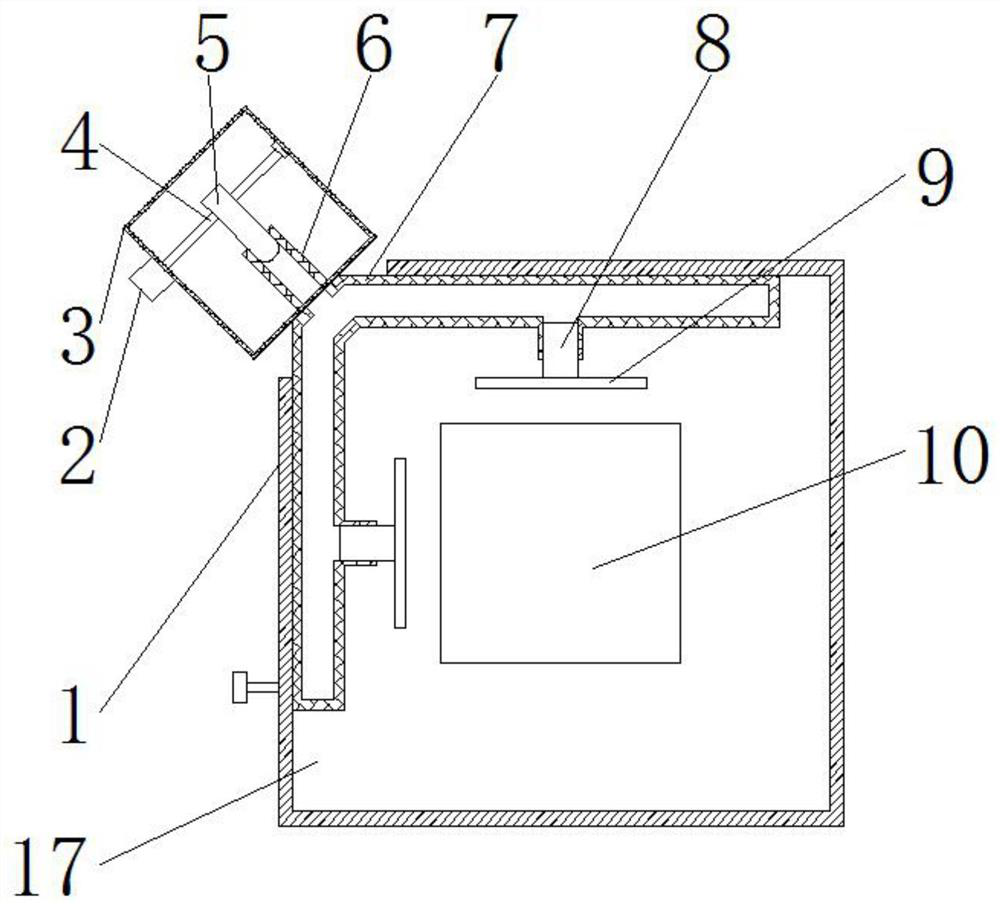 Door and window aluminum alloy frame corner assembling mechanical equipment