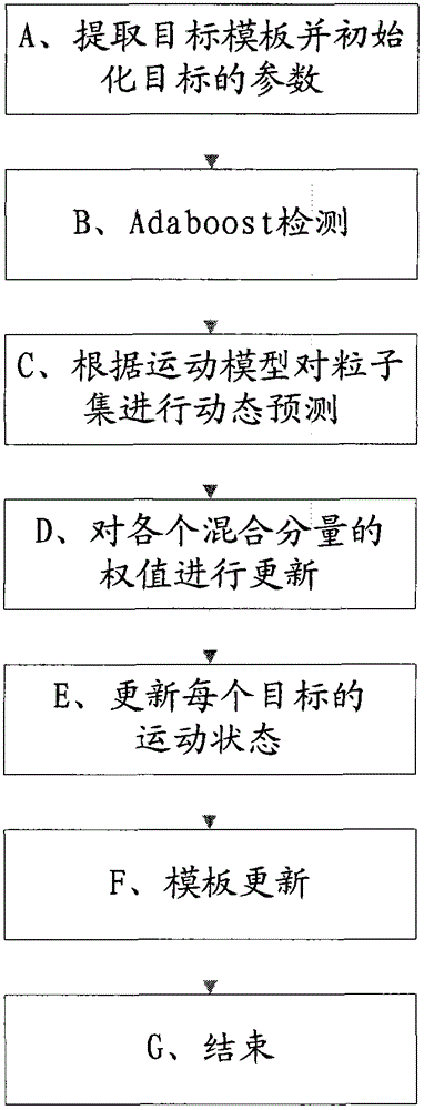 Multi-target tracking method and device based on video