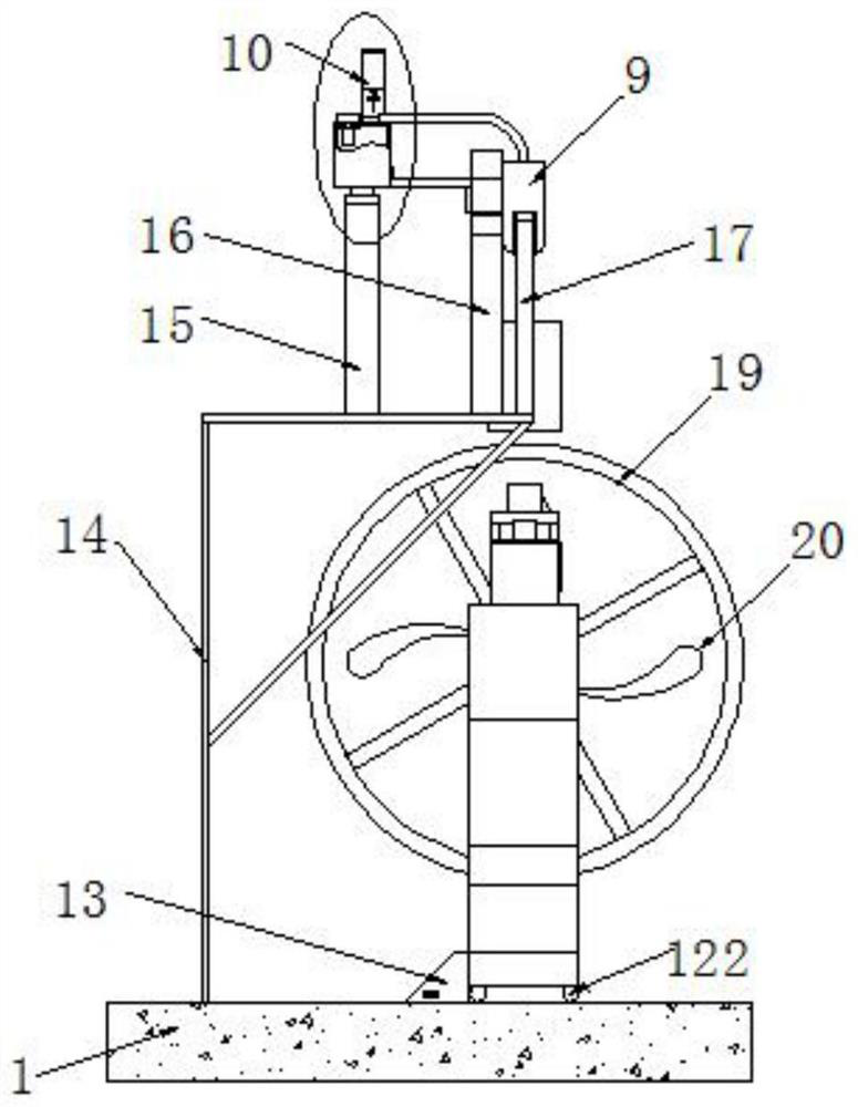 Multi-specification cable automatic winding device and winding method