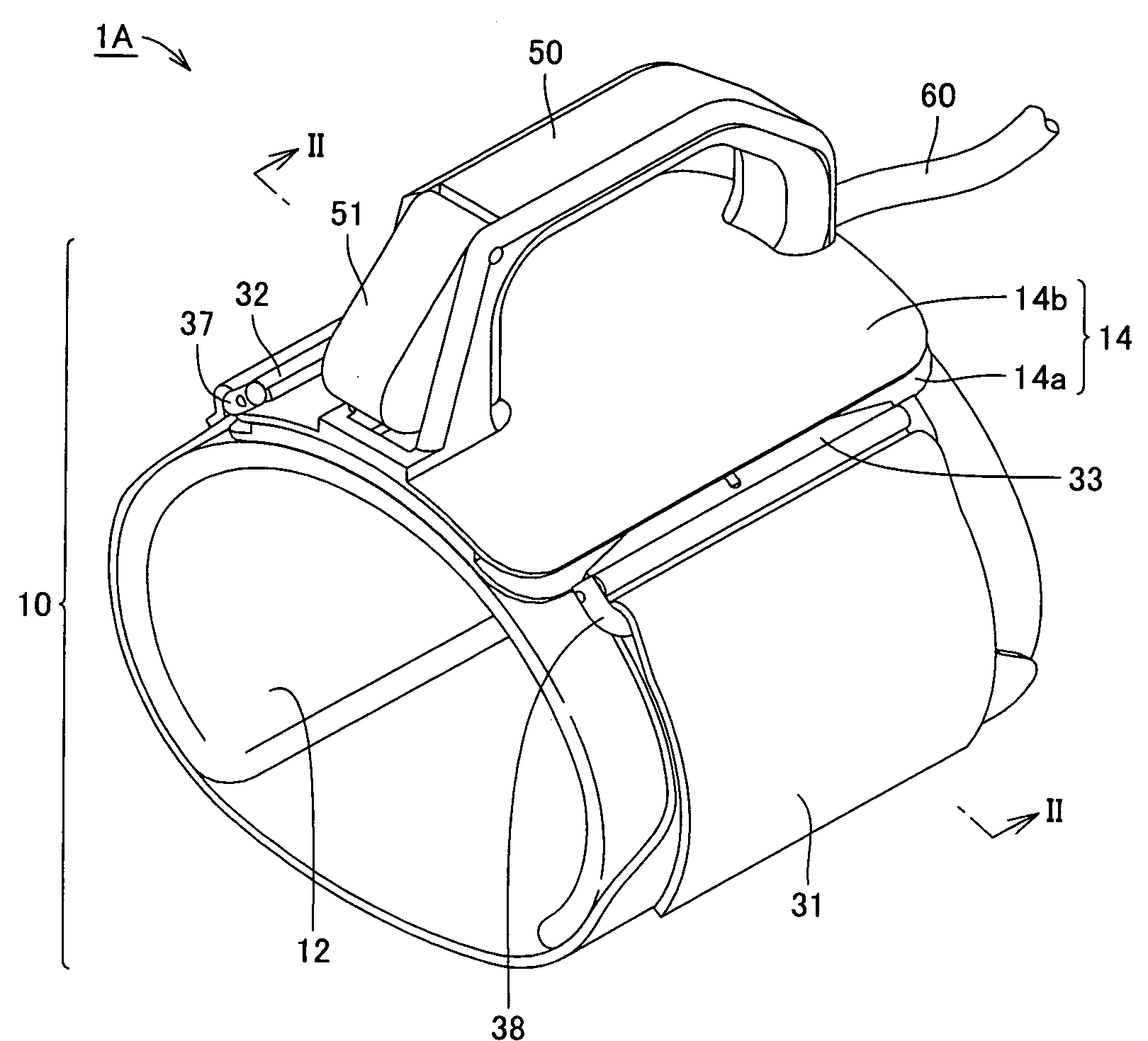 Cuff for blood pressure monitor