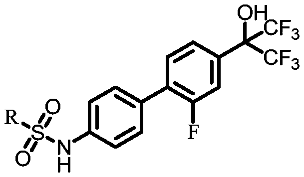 Benzidine compound and application thereof