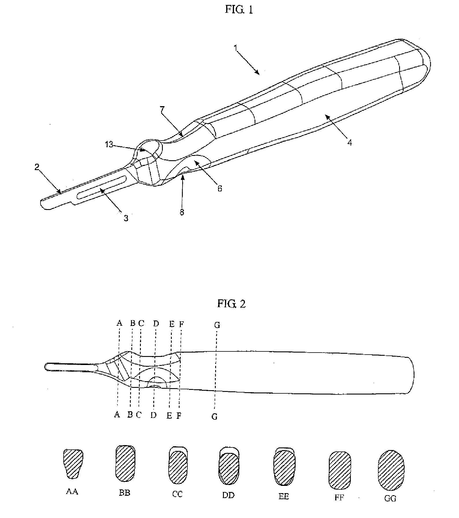 Handle for surgical and dental tools