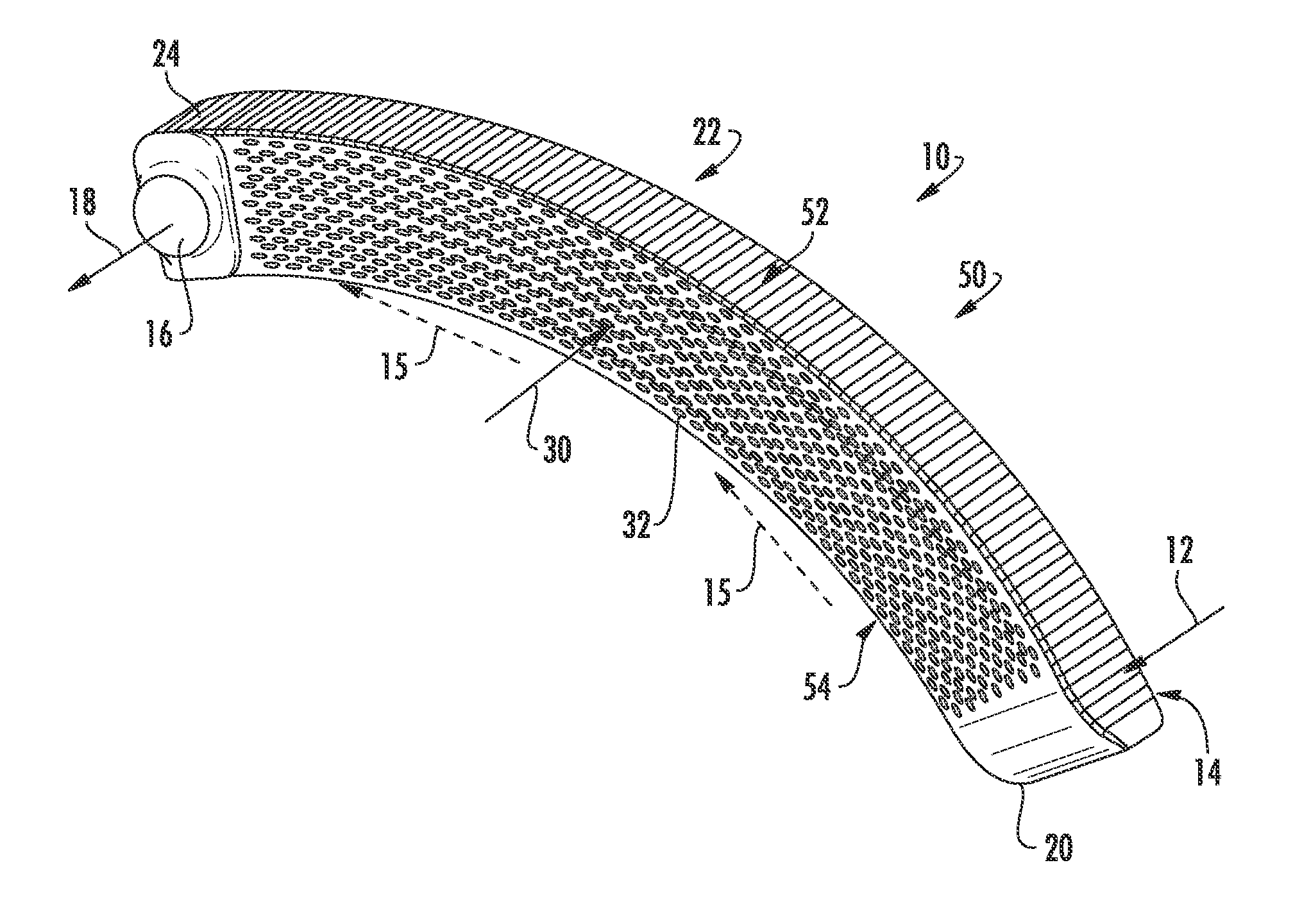 Tube in cross-flow conduit heat exchanger