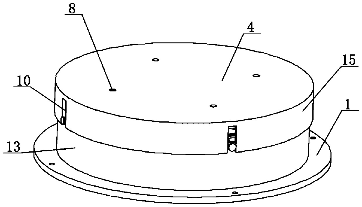 Positive and negative stiffness parallel type low-frequency vibration isolator