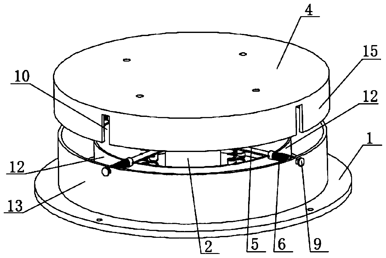 Positive and negative stiffness parallel type low-frequency vibration isolator