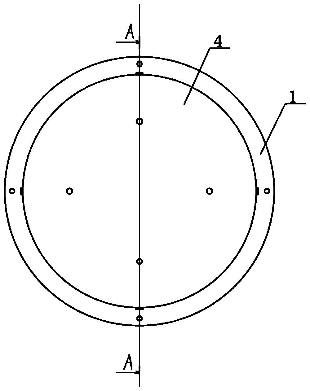 Positive and negative stiffness parallel type low-frequency vibration isolator