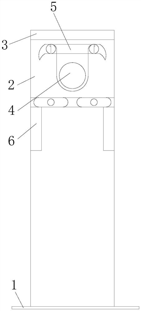 Anti-drop horizontal bar for sports training with reduced vibration