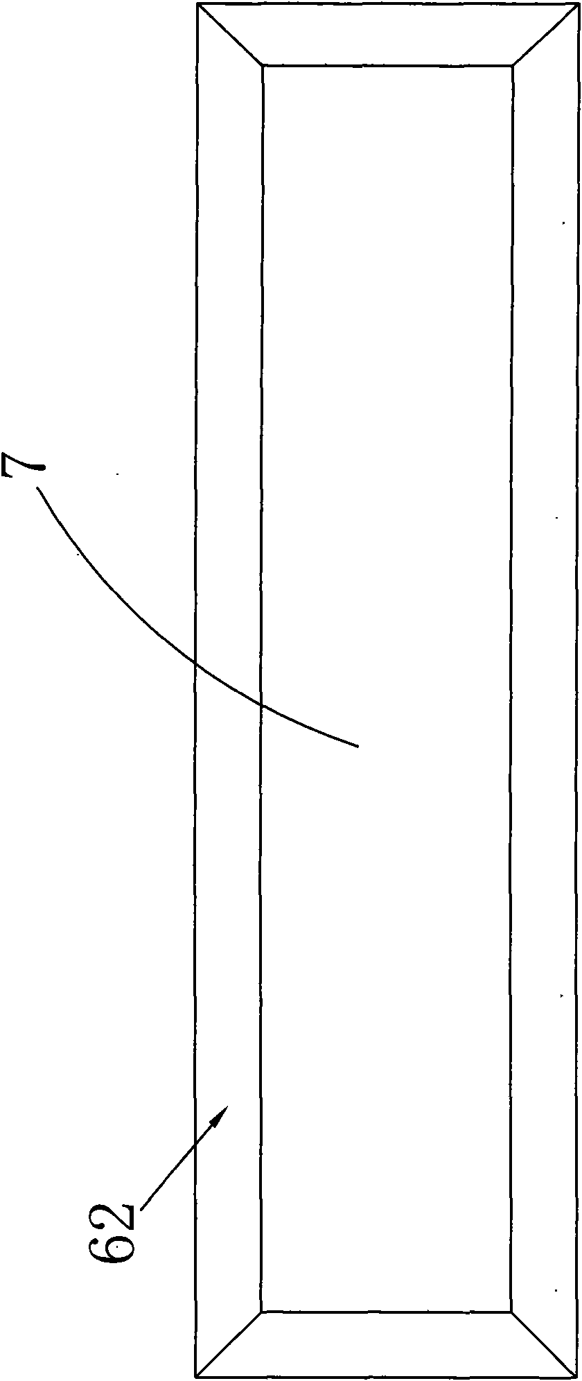 Square pendent fluorescent lamp