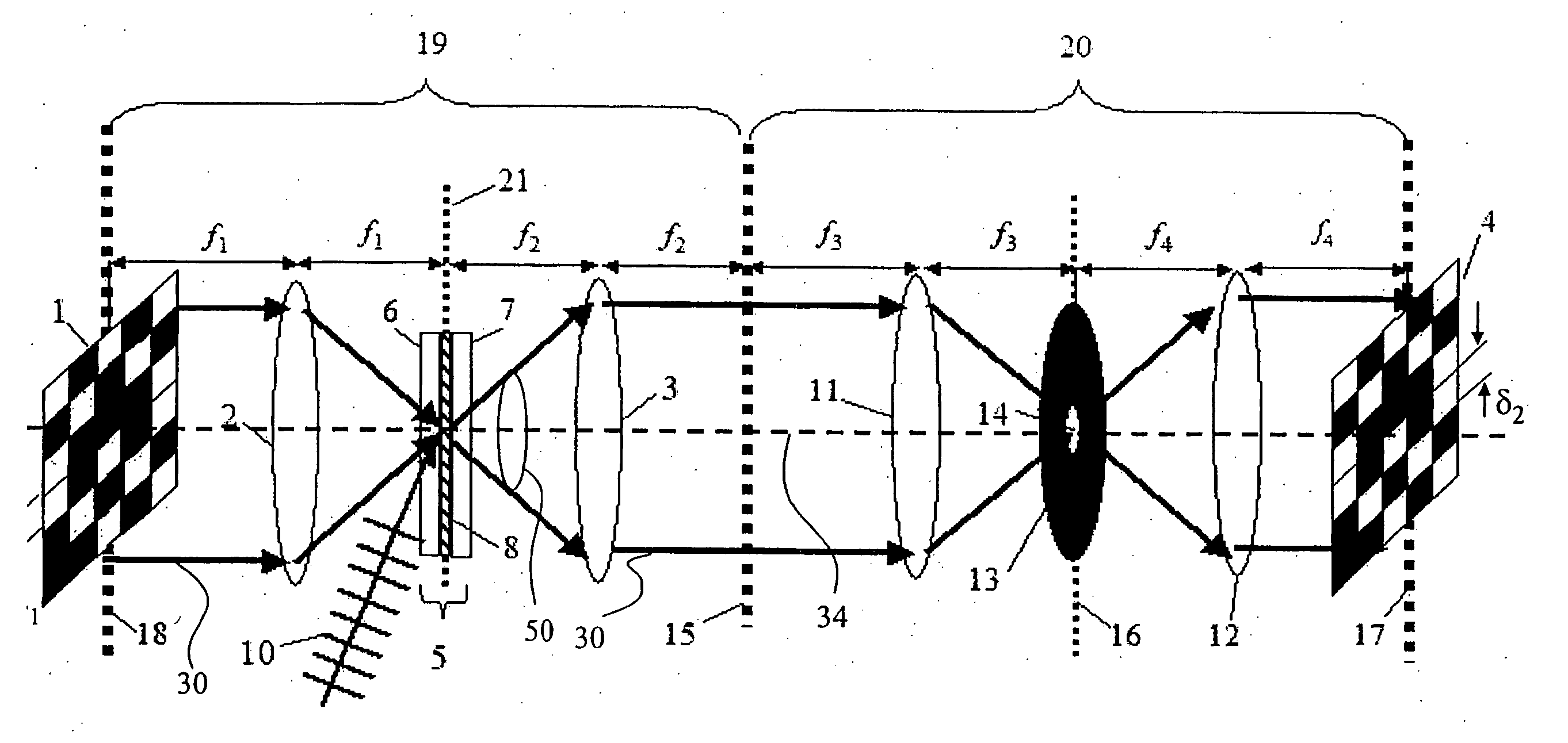 High areal density holographic data storage system