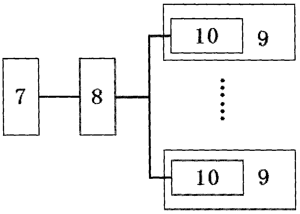 Lithium battery management device based on clamping voltage balance