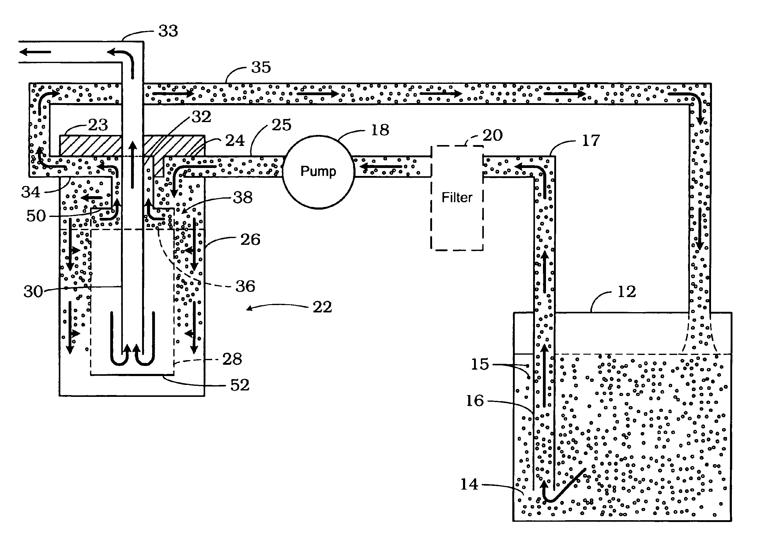 Fuel/air separation system