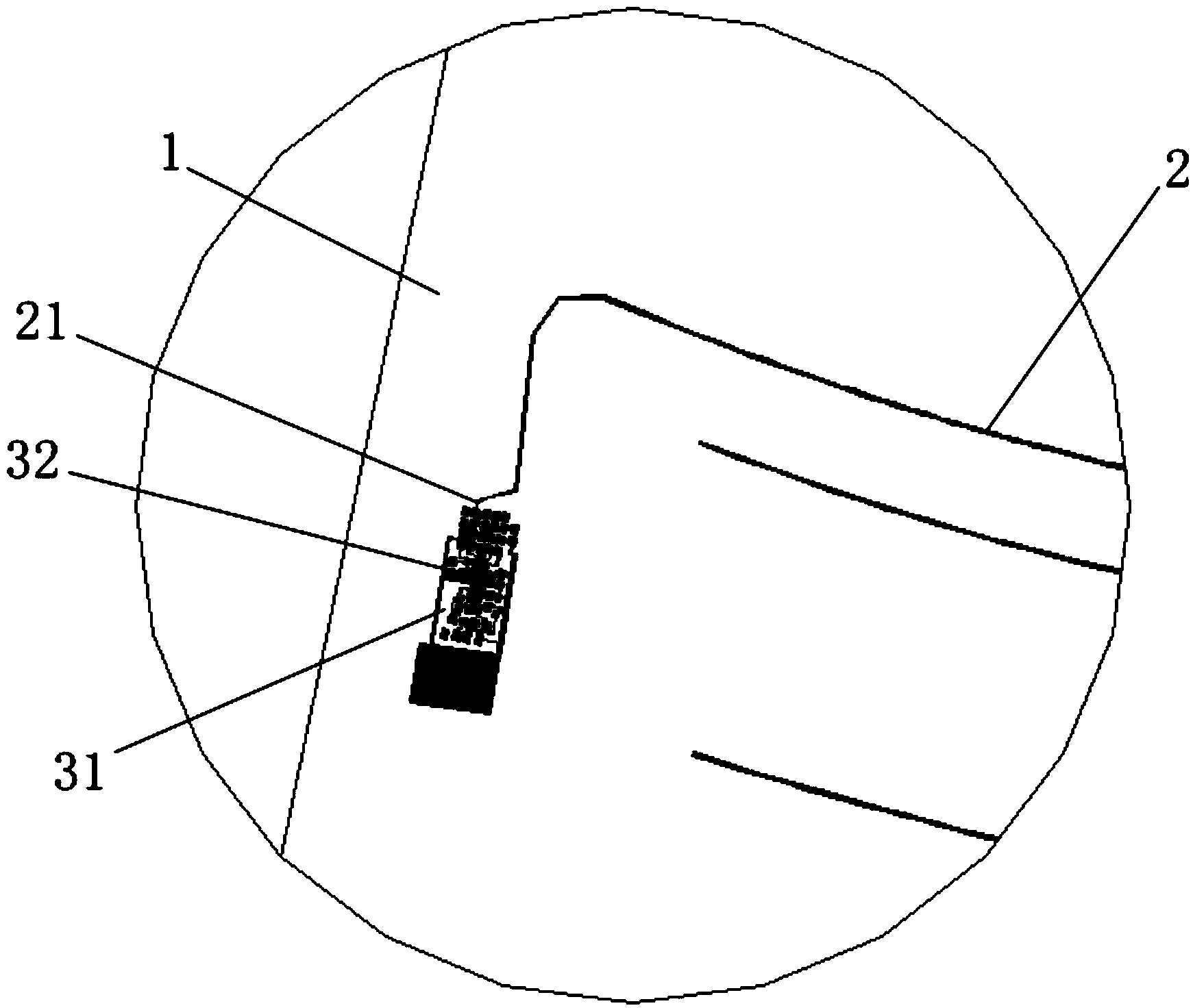 Vehicle-mounted active glass antenna and manufacturing method thereof