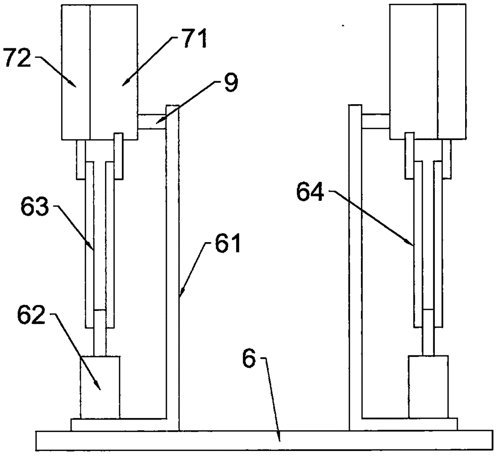 Corrugated pipe cutting device