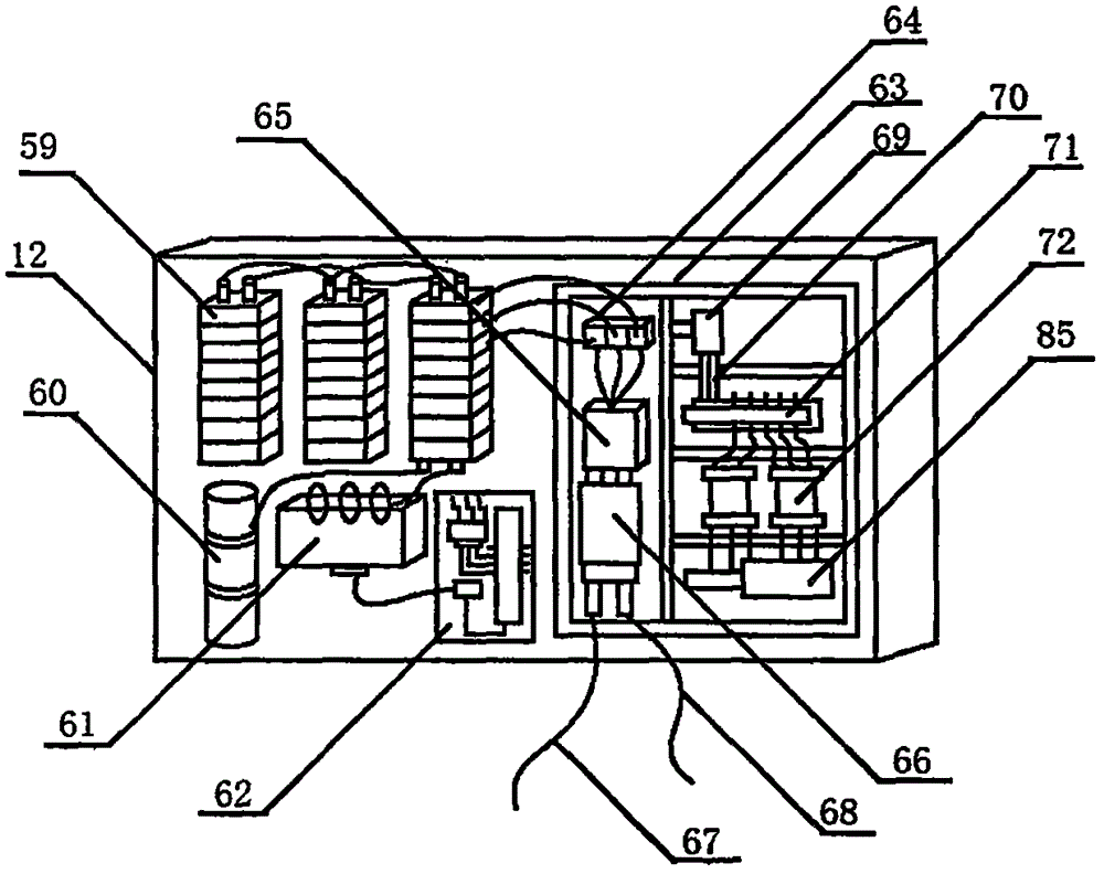 High-frequency chest wall oscillation sputum excretion device