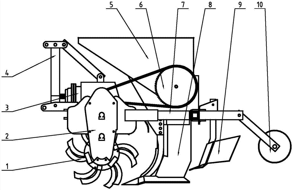 Tillage tool for implementing moisture and fertilizer retention performance of shallow tillage layer and method of using tillage tool to establish shallow tillage layer