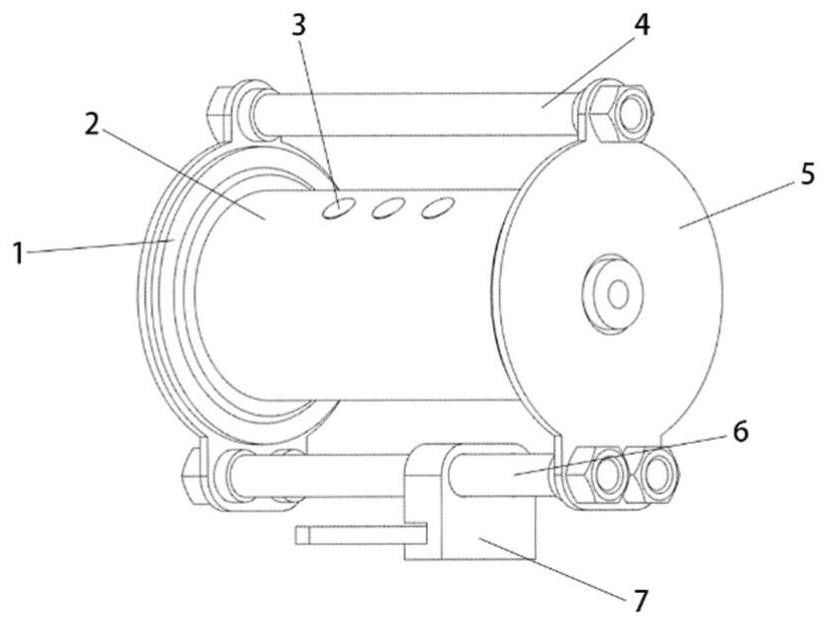 Electromagnetic and frictional damping descent control device