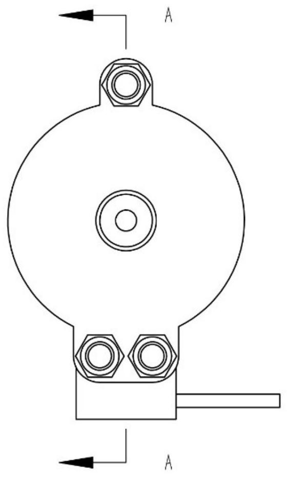 Electromagnetic and frictional damping descent control device