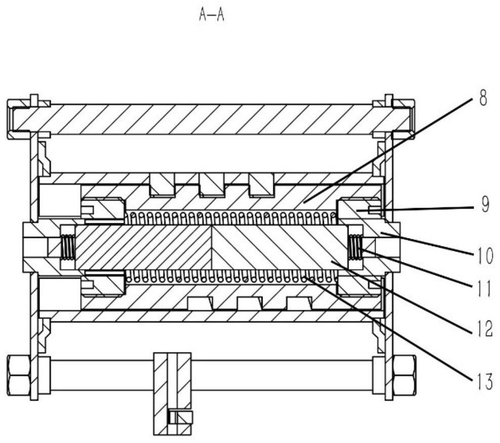 Electromagnetic and frictional damping descent control device