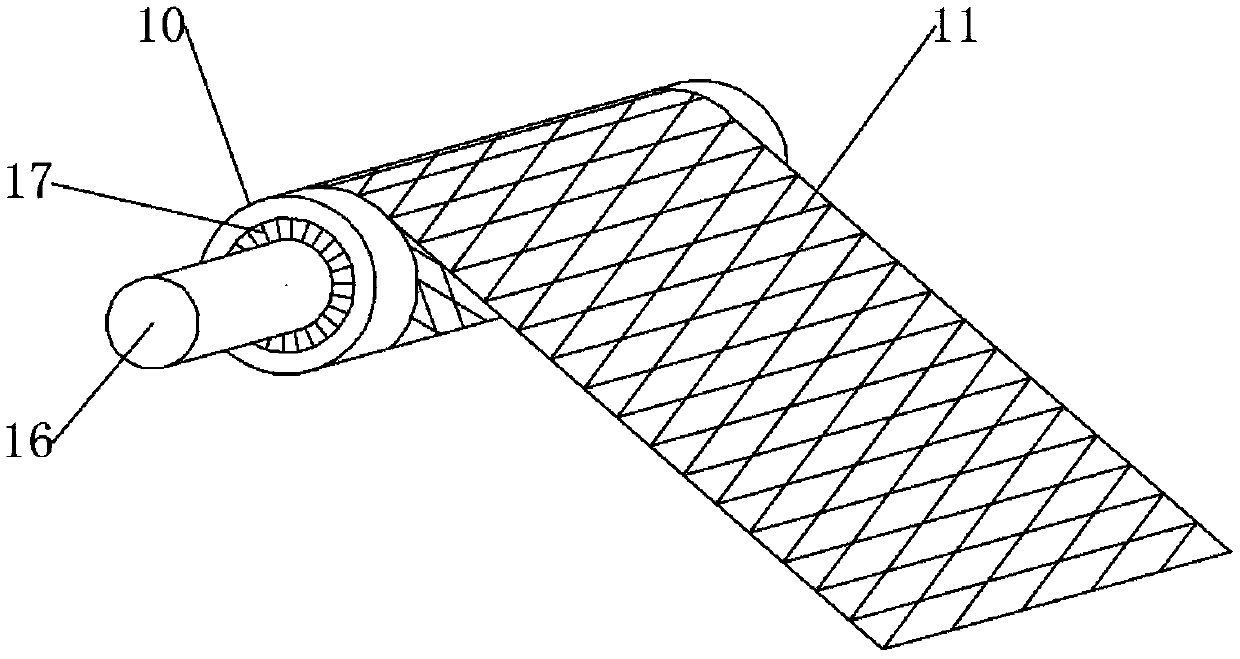 Fragile coal seam rapid excavation and anchor protection matching device