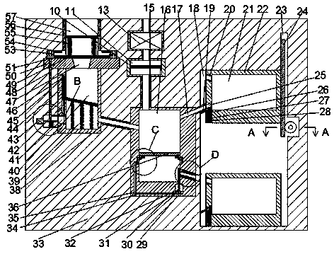 Recovery device for waste mobile terminals