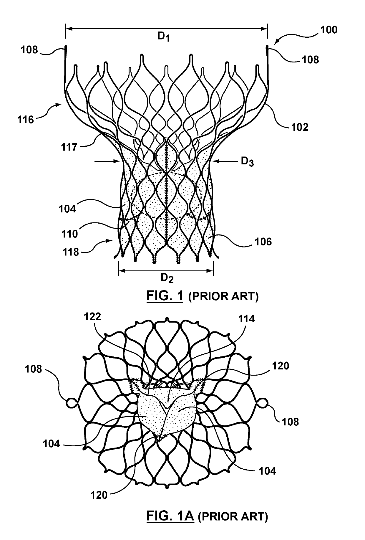 Valve prostheses having an integral centering mechanism and methods of use thereof