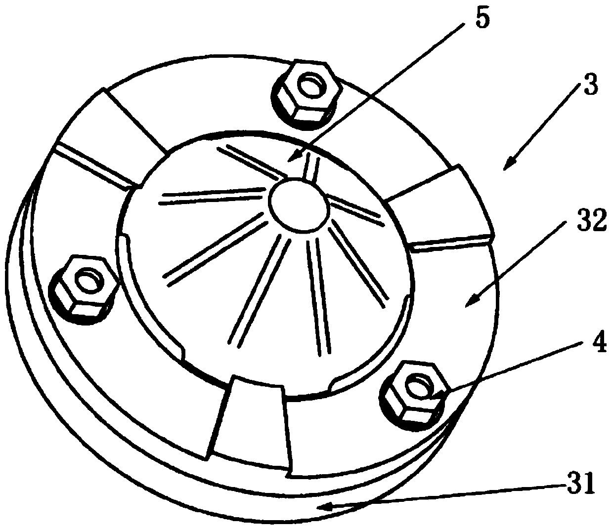 Special-shaped hole machining device and method