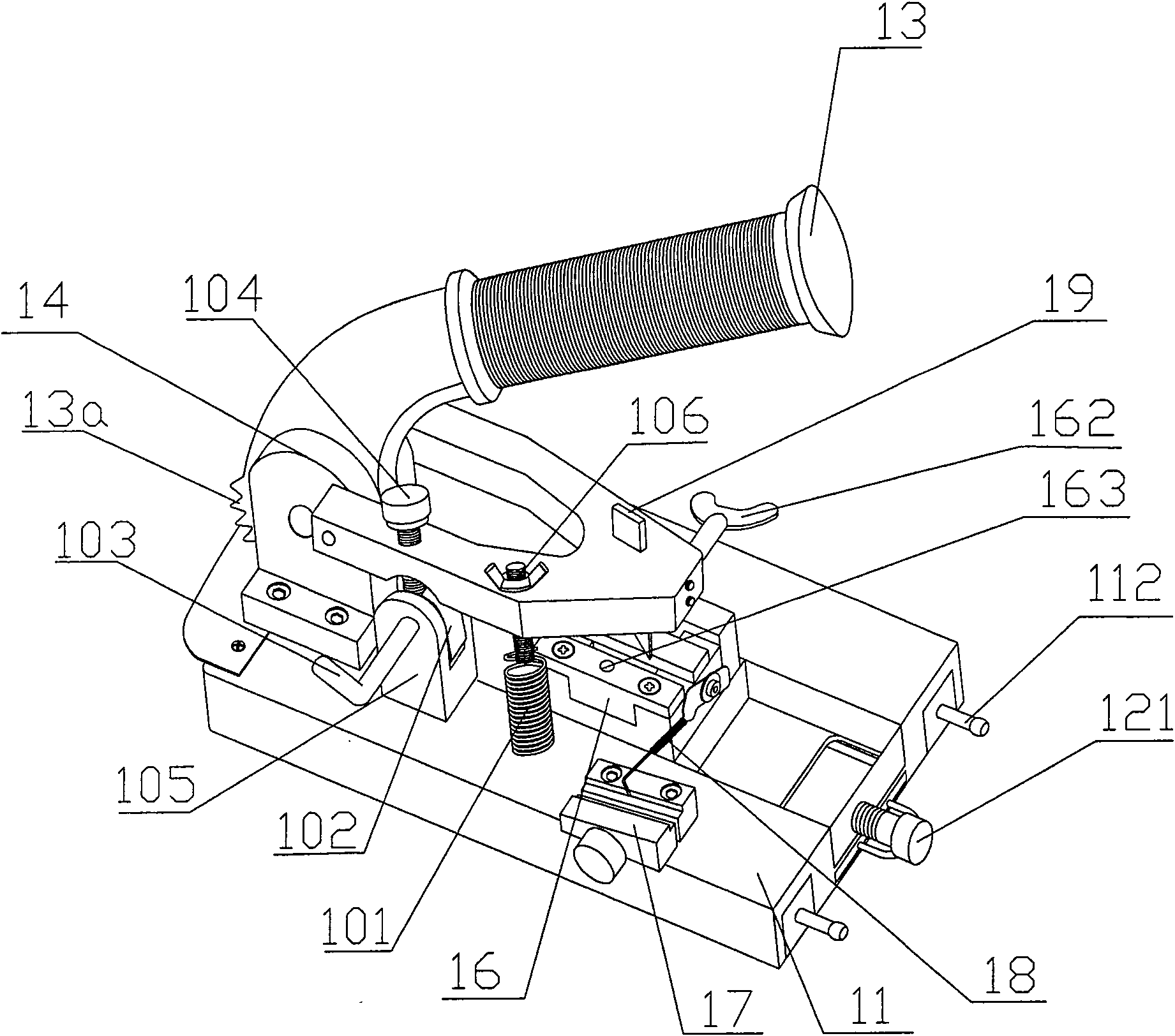 Manual key miller