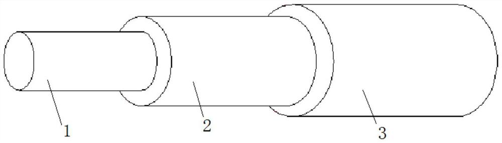 Light metal wave-proof sleeve and preparation method thereof