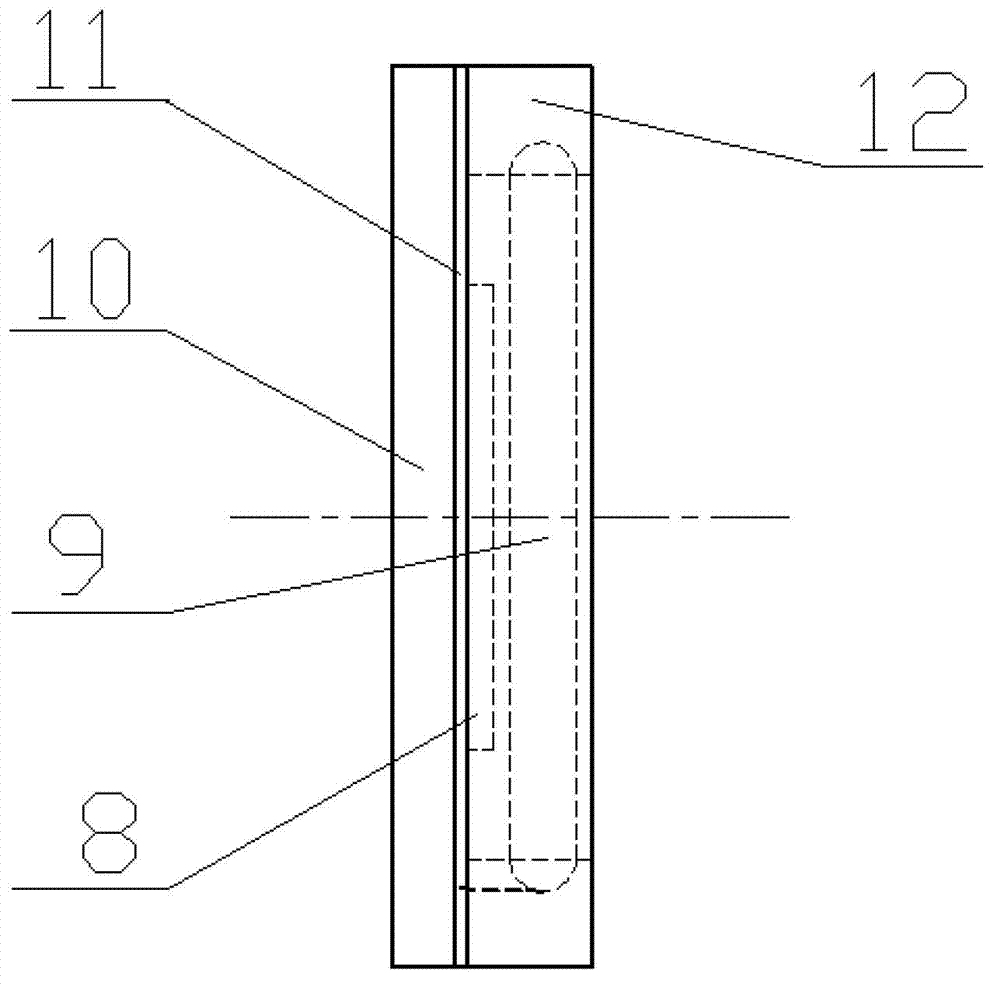 Bionic skin three-dimensional force touch perception device and measuring method thereof