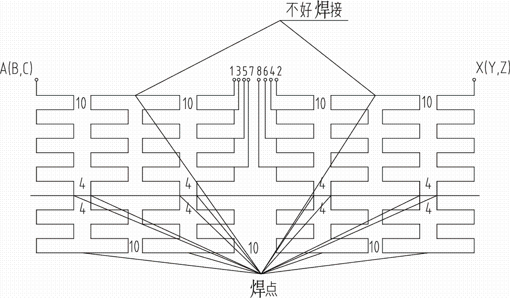 Winding method of a high voltage coil