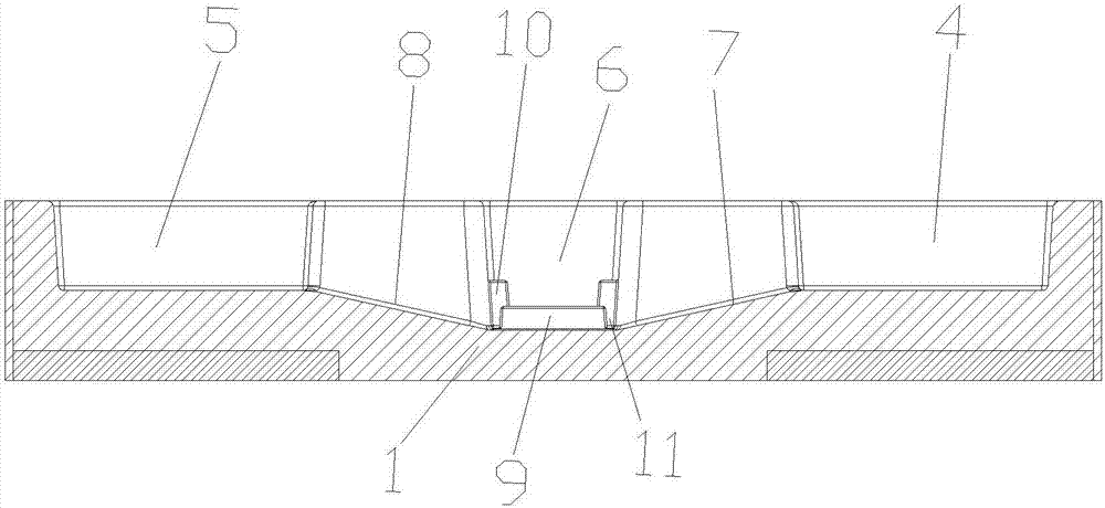 Novel sprue cup