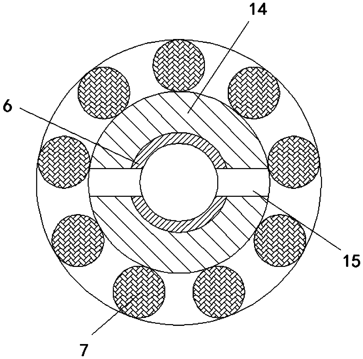 Complete grouted anchor cable